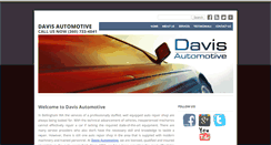 Desktop Screenshot of davis-auto.com
